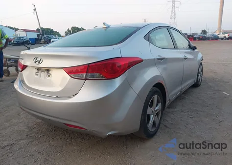 2013 Hyundai Elantra Gls from USA, damaged, VIN 5NPDH4AE9DH321040
